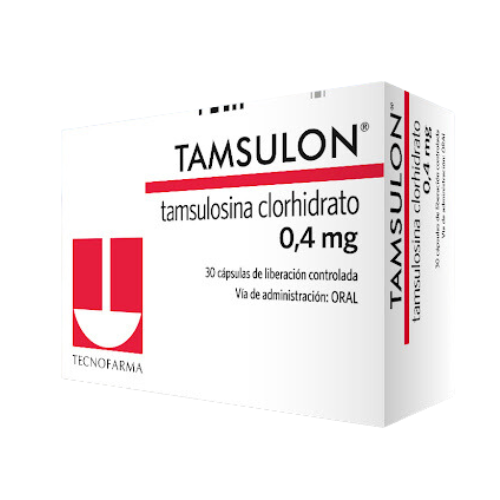 TAMSULON TAMSULOSINA 0.4MG L.P CAP X 10 